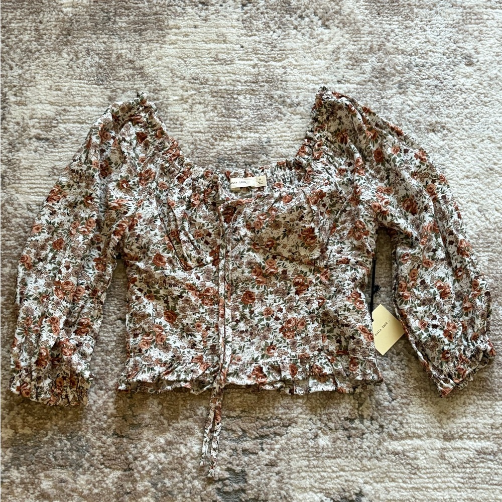 Floral Women's Top - Multicolor